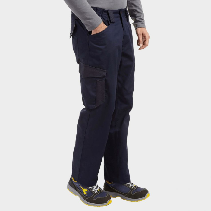 STAFF, Pantaloni în talie din amestec poliester-bumbac, 300 g/mp [3]