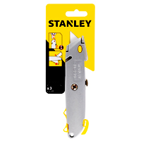STANLEY, Cutter cu lamă retractabilă, 160 mm, 3 lame incluse [2]