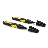 STANLEY FATMAX, Set 2 bucăți markere, negru, vârf lat [2]