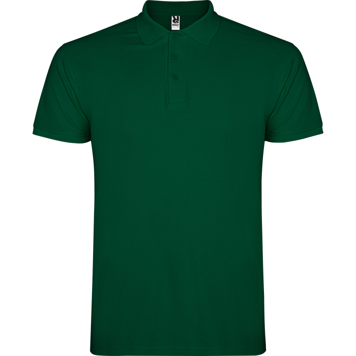 STAR, Tricou polo din bumbac pique, 200 g/mp [1]