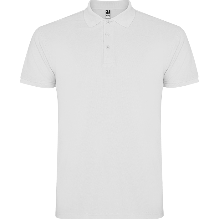 STAR, Tricou polo din bumbac pique, 200 g/mp [1]