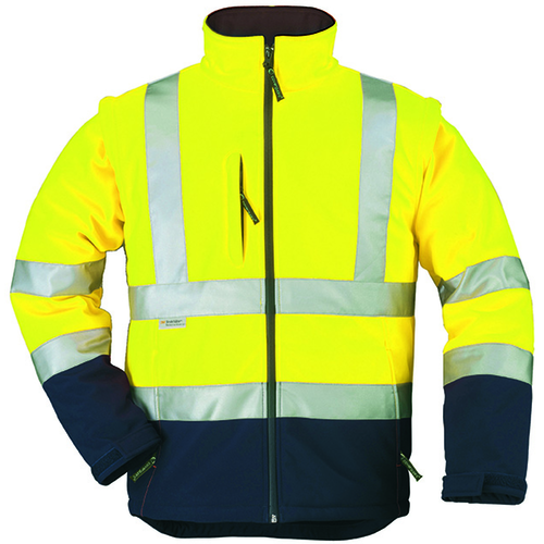 Station Jacheta 2 In 1 Softshell Din Poliester Cu Gluga Integrata Si Maneci Detasabile 330 G Mp Diverse Culori [5]