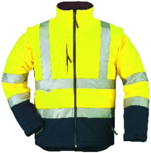 Station Jacheta 2 In 1 Softshell Din Poliester Cu Gluga Integrata Si Maneci Detasabile 330 G Mp Diverse Culori [2]