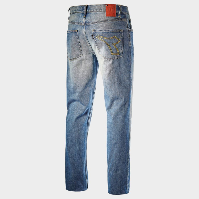 STONE 5PKT, Pantaloni în talie din denim, 98% bumbac și 2% elastan [2]