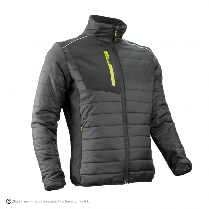 SUMI, Jachetă Softshell din poliester cu 3 straturi, căptușeală termică din poliester 160 g/mp [1]