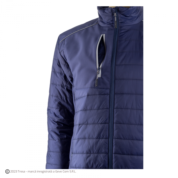 SUMI, Jachetă Softshell din poliester cu 3 straturi, căptușeală termică din poliester 160 g/mp [8]