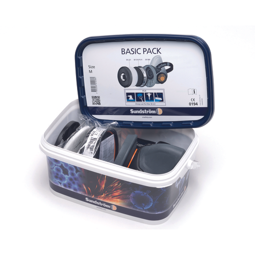 SUNDSTROM Basic PACK Semimască SR 900 + Filtru P3 + Pre-filtru [3]