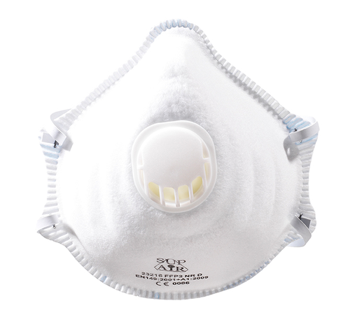 SUPAIR, Mască de protecție FFP2 NR D cu supapă, formă ergonomică [2]