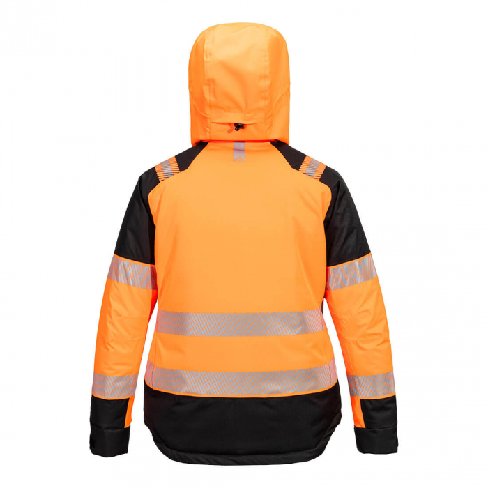 PW3 - T162, Jachetă de iarnă pentru femei, Hi-Vis, cu glugă detașabilă, din poliester impermeabil cu membrană PU, 170 g/mp, căptușeală termică Insulatex Pro 160 g/mp [5]