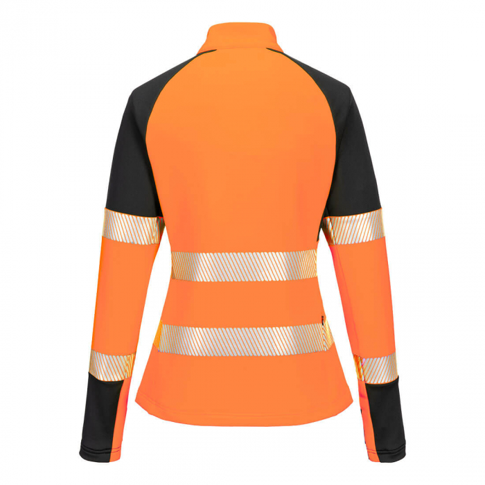 PW3 - T173, Bluză sweatshirt de damă 1/4 fermoar, din poliester cu elastan, 360 g/mp [5]