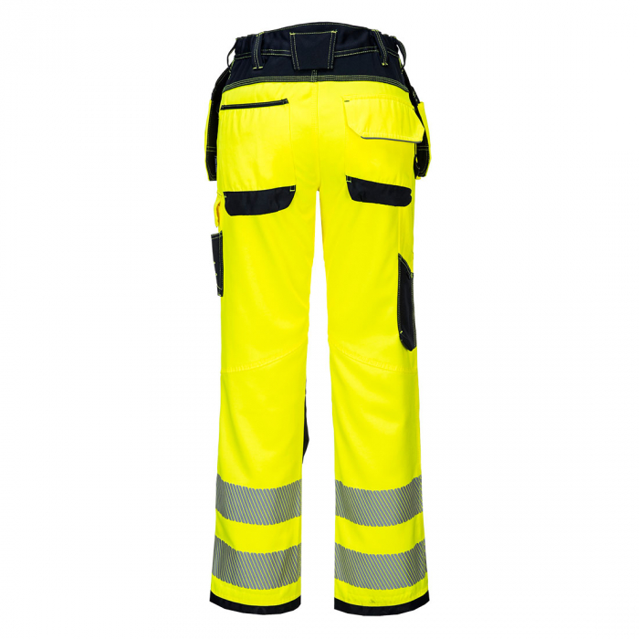 T501, Pantaloni în talie Holster HI-VIS din poliester și bumbac Titanmill™ Plus, 300 g/mp [11]
