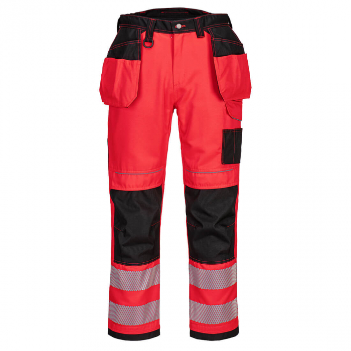 T501, Pantaloni în talie Holster HI-VIS din poliester și bumbac Titanmill™ Plus, 300 g/mp [4]