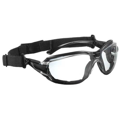 TECHNILUX, Ochelari de protecție hibrizi din policarbonat, lentilă incoloră, AF [2]