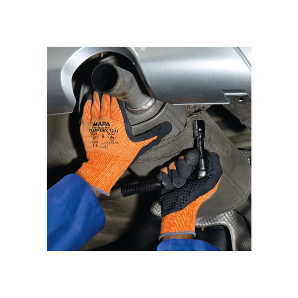 TEMPDEX 720, Mănuși de protecție termică din aramid, imersate în nitril [3]