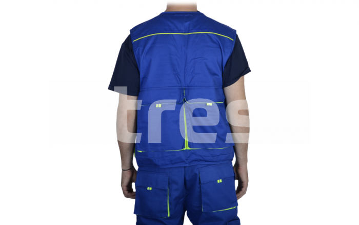 TONGA, Vestă de lucru din tercot, 235 g/mp [4]