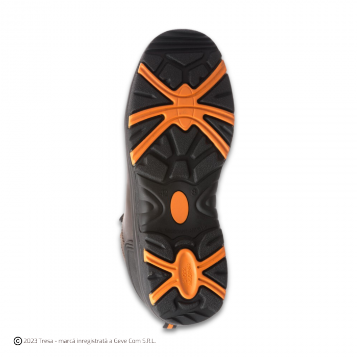 TOPAZ LOW S3, Pantofi de protectie cu bombeu din compozit, lamela antiperforatie, fete hidrofobizate, talpa SRC, HRO [4]