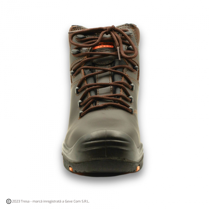 TOPAZ HIGH S3, Bocanci de protectie cu bombeu din compozit, lamela antiperforatie, fete hidrofobizate, talpa SRC, HRO [2]