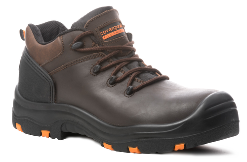 TOPAZ S3, Pantofi de protecție din piele integrală, bombeu compozit, lamelă antiperforație, talpă rezistentă la căldură (HRO) [2]