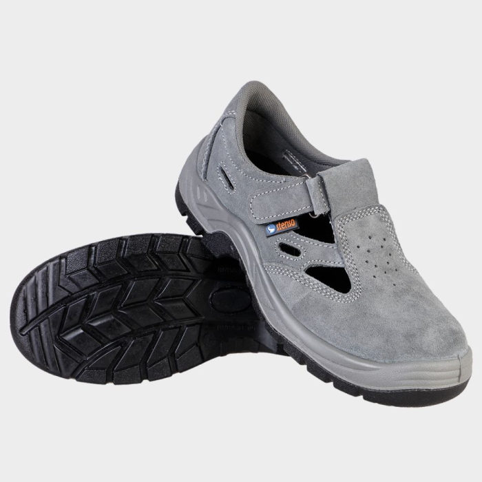 TOUAREG SANDAL O1 FO SR, Sandale de lucru din piele întoarsă, căptușeală textilă, branț amovibil antistatic [4]