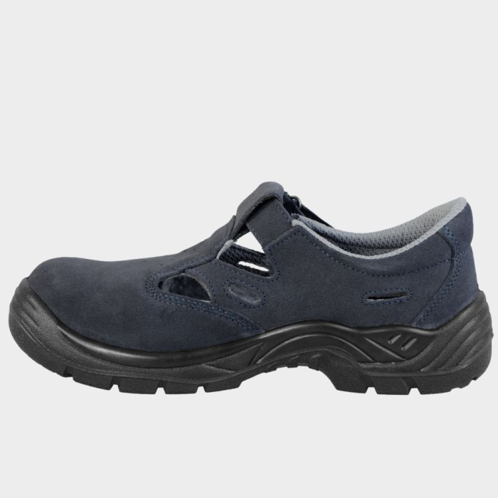 TOUAREG SANDAL VINTAGE NAVY S1 FO SR, sandală de protecție din piele întoarsă, cu bombeu metalic [2]