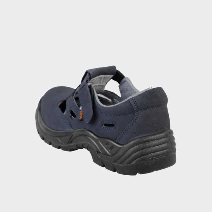 TOUAREG SANDAL VINTAGE NAVY S1 FO SR, sandală de protecție din piele întoarsă, cu bombeu metalic [5]