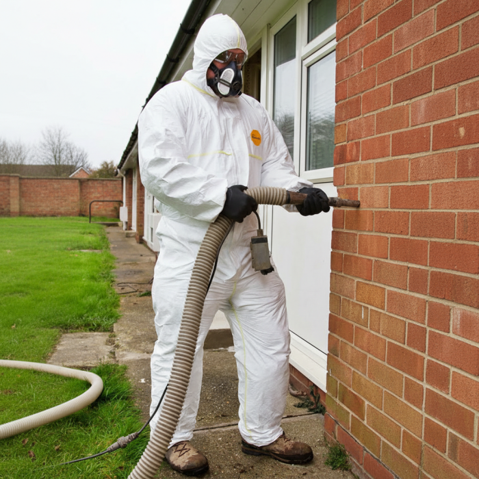 TYVEK 200 EASYSAFE OVERALL, Combinezon de protecție chimică tip 5/6, din tyvek, 41 g/m², antistatic [3]