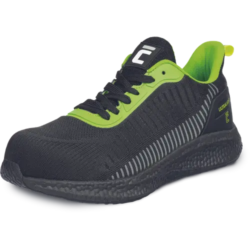 ULTRALIGHT MF S1PS SR, Pantofi de protecție textili, bombeu fibră de sticlă, lamelă antiperforație aramidică, talpă EVA/cauciuc, Metal Free [1]