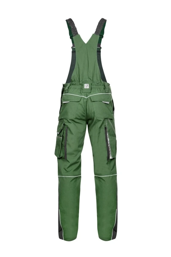 URBAN, Pantaloni cu pieptar din poliester, bumbac stretch și cordura, 270 g/mp [9]