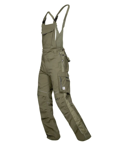 URBAN, Pantaloni cu pieptar din poliester, bumbac stretch și cordura, 270 g/mp [17]