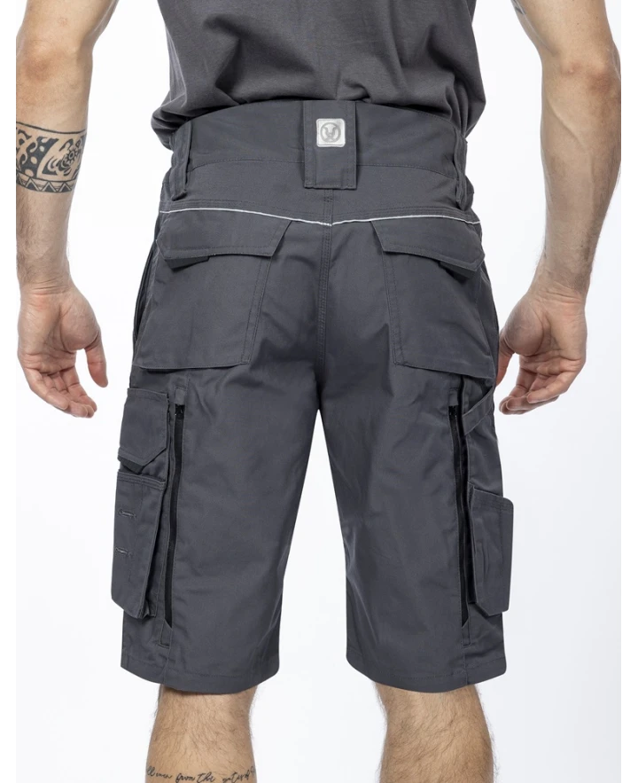 URBAN+, Pantaloni scurți de lucru din poliester și bumbac cu inserții CORDURA, 270 g/mp [3]