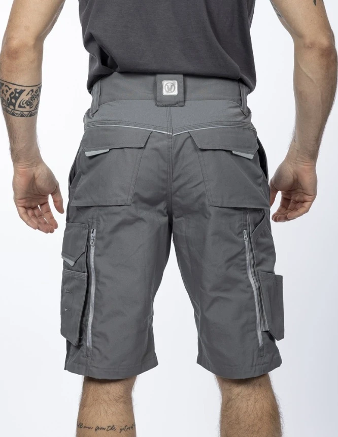 URBAN+, Pantaloni scurți de lucru din poliester și bumbac cu inserții CORDURA, 270 g/mp [4]