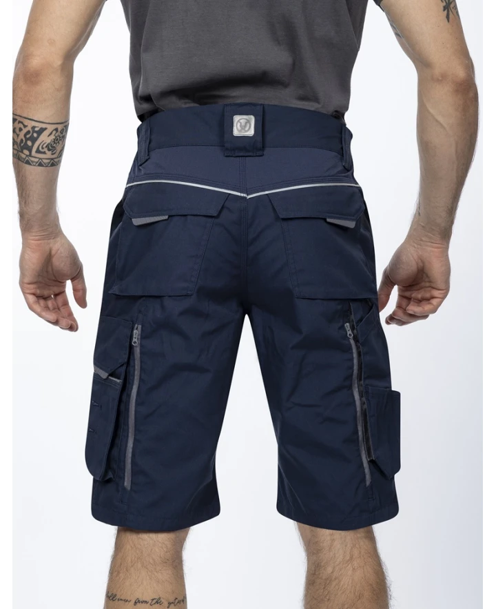 URBAN+, Pantaloni scurți de lucru din poliester și bumbac cu inserții CORDURA, 270 g/mp [3]