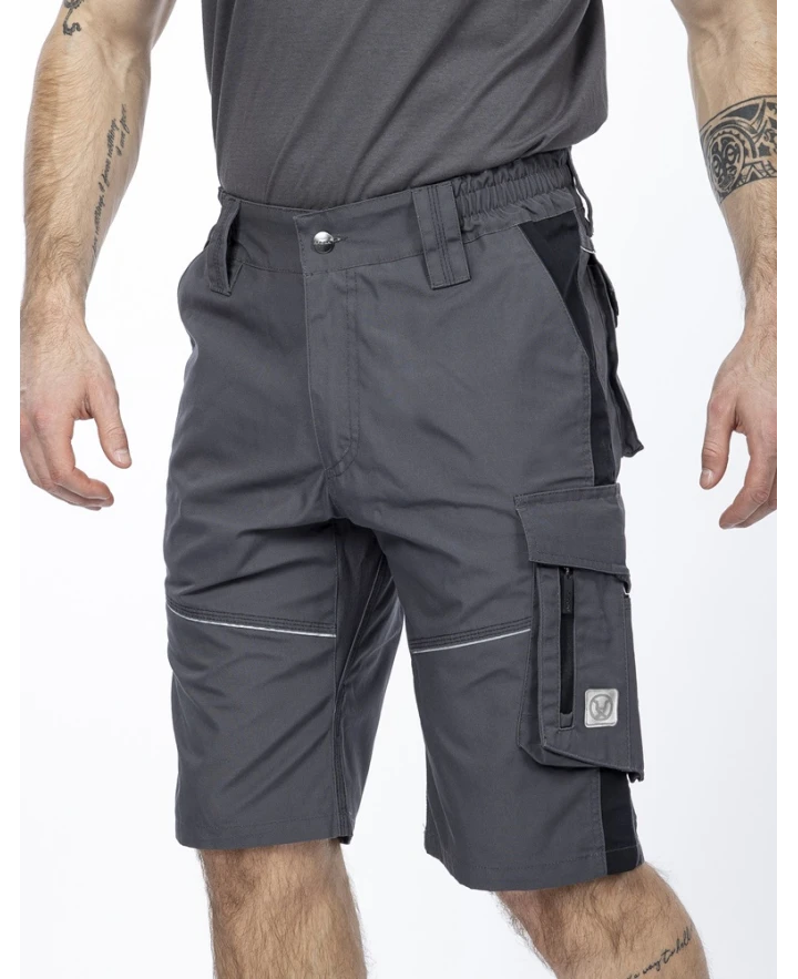 URBAN+, Pantaloni scurți de lucru din poliester și bumbac cu inserții CORDURA, 270 g/mp [4]