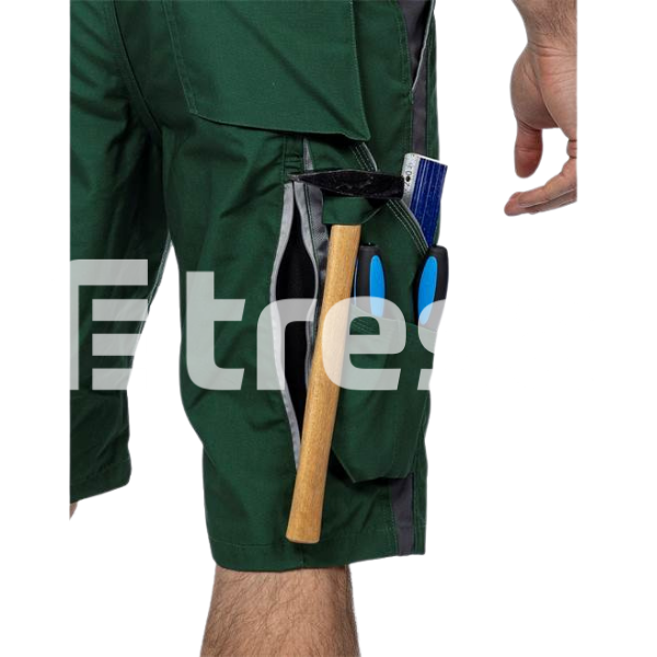 URBAN, Pantaloni scurti din poliester si bumbac [6]