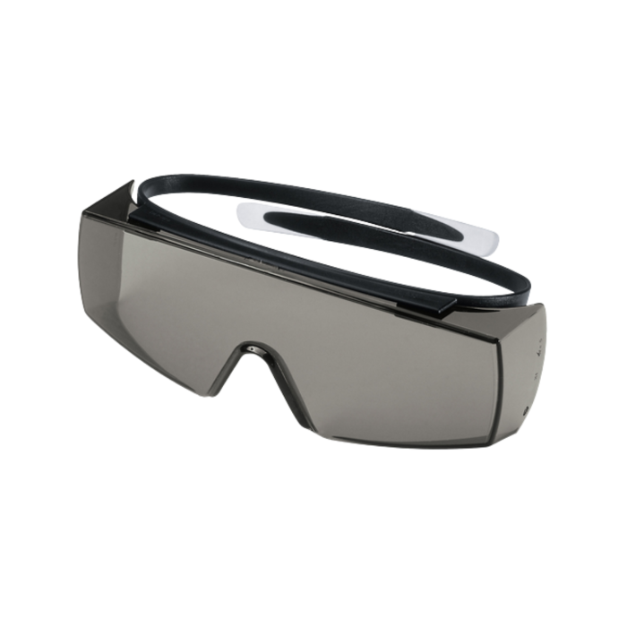 UVEX SUPER OTG, ochelari de protecție OTG (Over The Glasses) cu lentilă incoloră AF/AS sau fumurie AS, ramă Grilamid®, protecție UV400 [1]