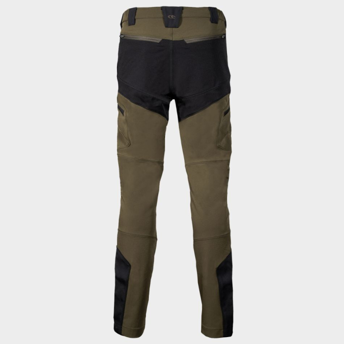 VELTEN, Pantaloni in talie din poliamida cu elastan, cu insertii rezistente la abraziune [3]