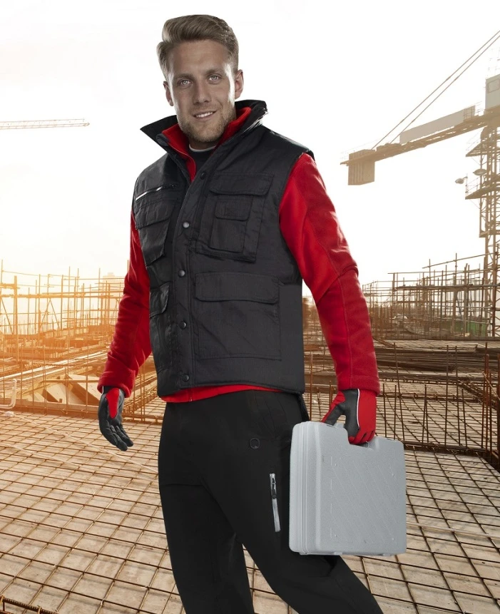 TONY, Vestă de lucru matlasată din tercot, căptușeală din nylon [2]