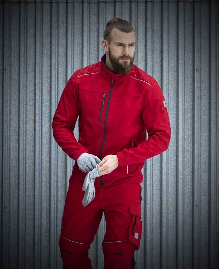 VISION, Jachetă tip Softshell din poliester, căptușeală micropolar fleece [6]