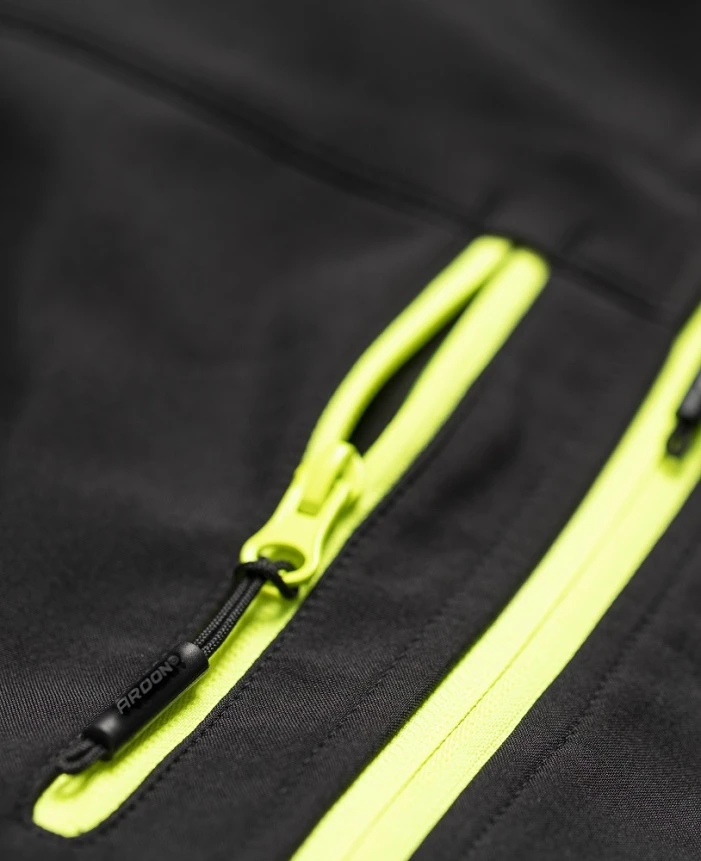 VISION, Vestă tip Softshell din poliester, căptușeală micropolar fleece [4]