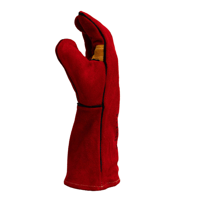 WELDER KEVLAR NEW 1C16, Mănuși de sudură din șpalt piele de bovină, lungime 33 cm [3]