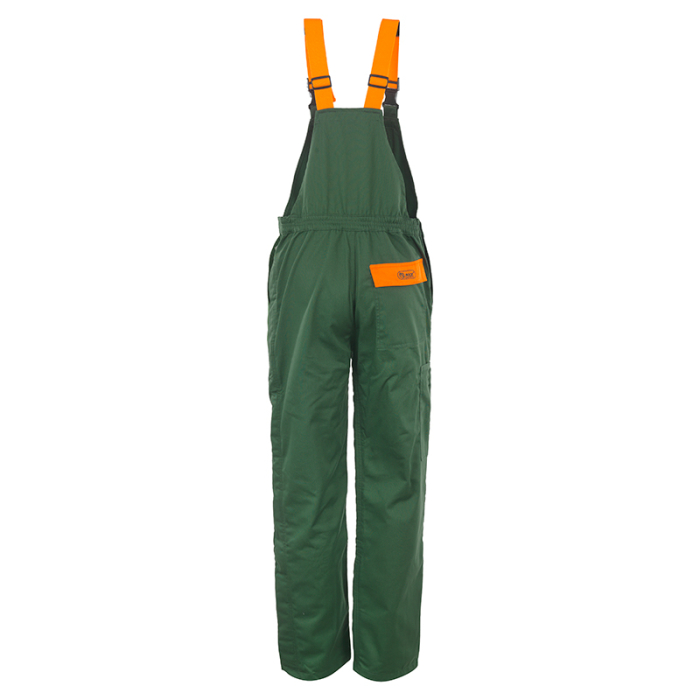 WOODCUTTER-BP, Pantaloni de lucru cu pieptar din tercot, 110 g/mp [4]