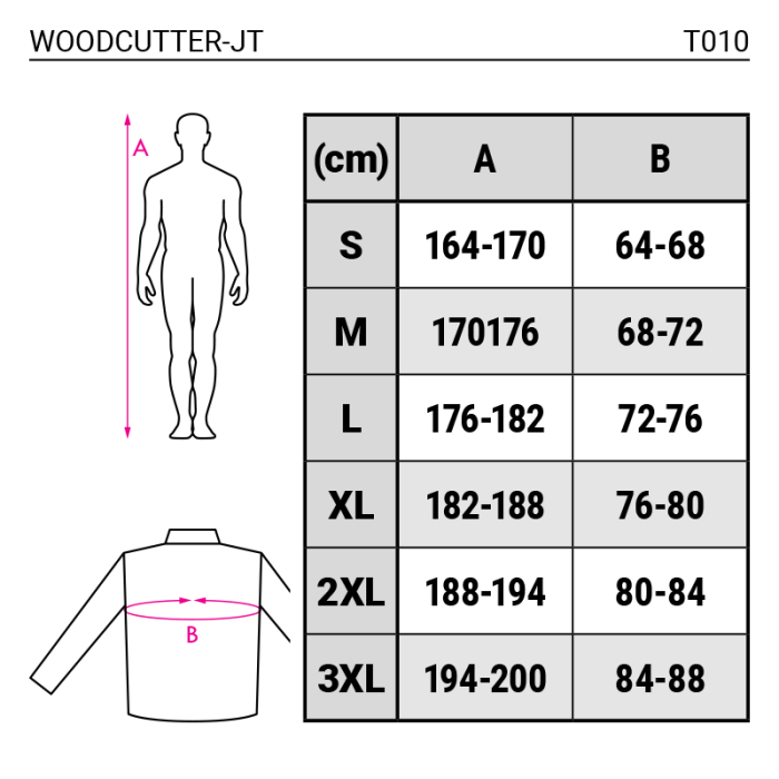 WOODCUTTER-JT, Jachetă de lucru din tercot, 140 g/mp [2]