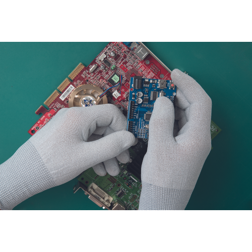 WRYNECK, Mănuși de protecție din poliamidă (nylon) tricotată cu fibră de carbon integrată [2]