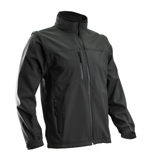 YANG 2-în-1, Jachetă Softshell cu mâneci detașabile, 310 g/mp, impermeabilitate 8.000 mm [2]