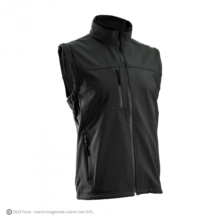 YANG 2-în-1, Jachetă Softshell cu mâneci detașabile, 310 g/mp, impermeabilitate 8.000 mm [2]