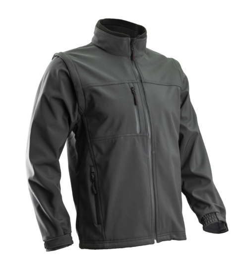 YANG 2-în-1, Jachetă Softshell cu mâneci detașabile, 310 g/mp, impermeabilitate 8.000 mm [12]