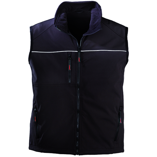 YANG REFLECT, Vestă din Softshell cu 3 straturi, 310 g/mp, impermeabilitate 8.000 mm, vizibilitate sporită [5]