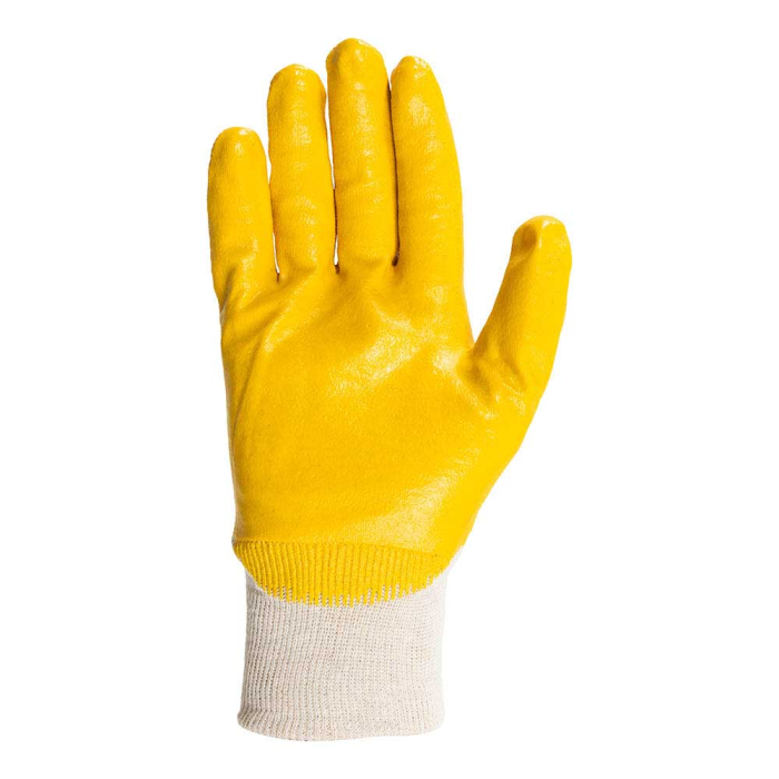 YELLOW 1453, Mănuși de protecție din bumbac, imersate în nitril [2]