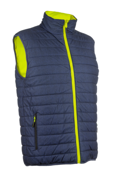 YORU, Vestă reflectorizantă termică, reversibilă, din poliester Ripstop, căptușeală 140 g/mp [5]