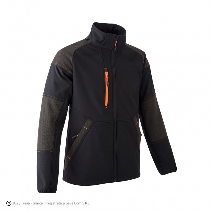 YUKI II, Jachetă Softshell cu 3 straturi și întărituri Ripstop 3D, 350 g/mp, impermeabilitate 8.000 mm [7]